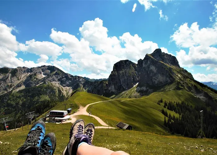 Апартаменты Wolf - Zentral In Mit Panorama-alpenblick Und Ruhiger Lage